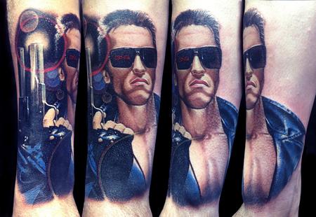 Tattoos - Terminator Tattoo - 92180